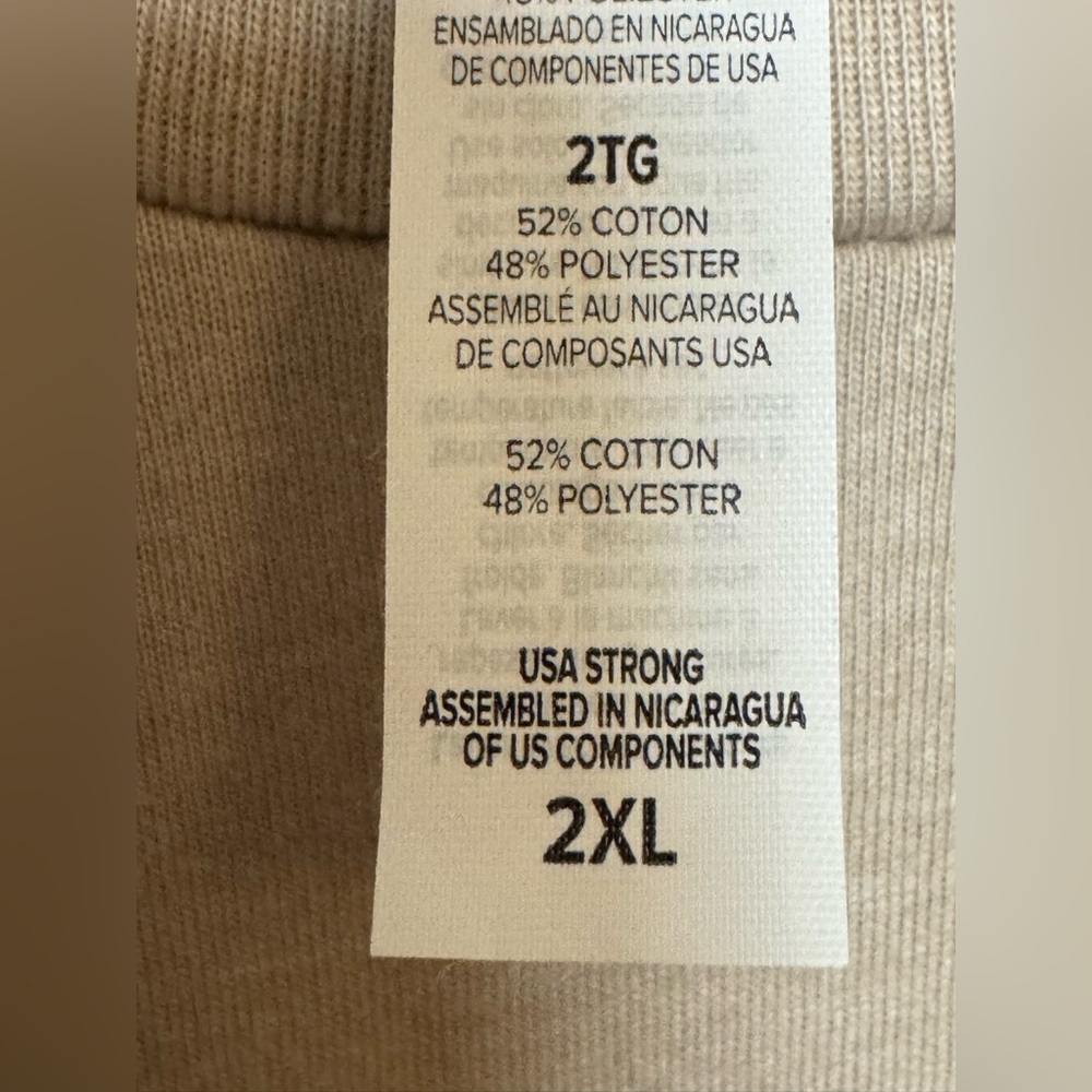 Bella Canvas Light Tan Crew Neck Tee “Spice Girl” - Picture 4 of 6